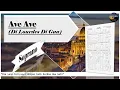 Ave-Ave (Di Lourdes Di Gua) Soprano_Lagu Maria (Notasi Angka)