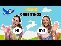 Download Lagu Learn to Say Hi and Bye with Thrive Time | Hello Song | Learn Greetings for Toddlers | Kids Videos