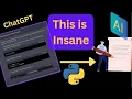 Create Notepad App using ChatGPT in just 2 minutes