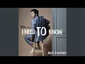 Download Lagu I Need To Know