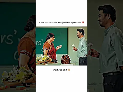 A true teacher is one who gives the right advice ❤️‍🩹#shorts #trending #emotional #teachersday #yt
