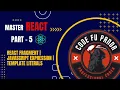 React Fragment Template Literals JavaScript expression React JS - Hindi