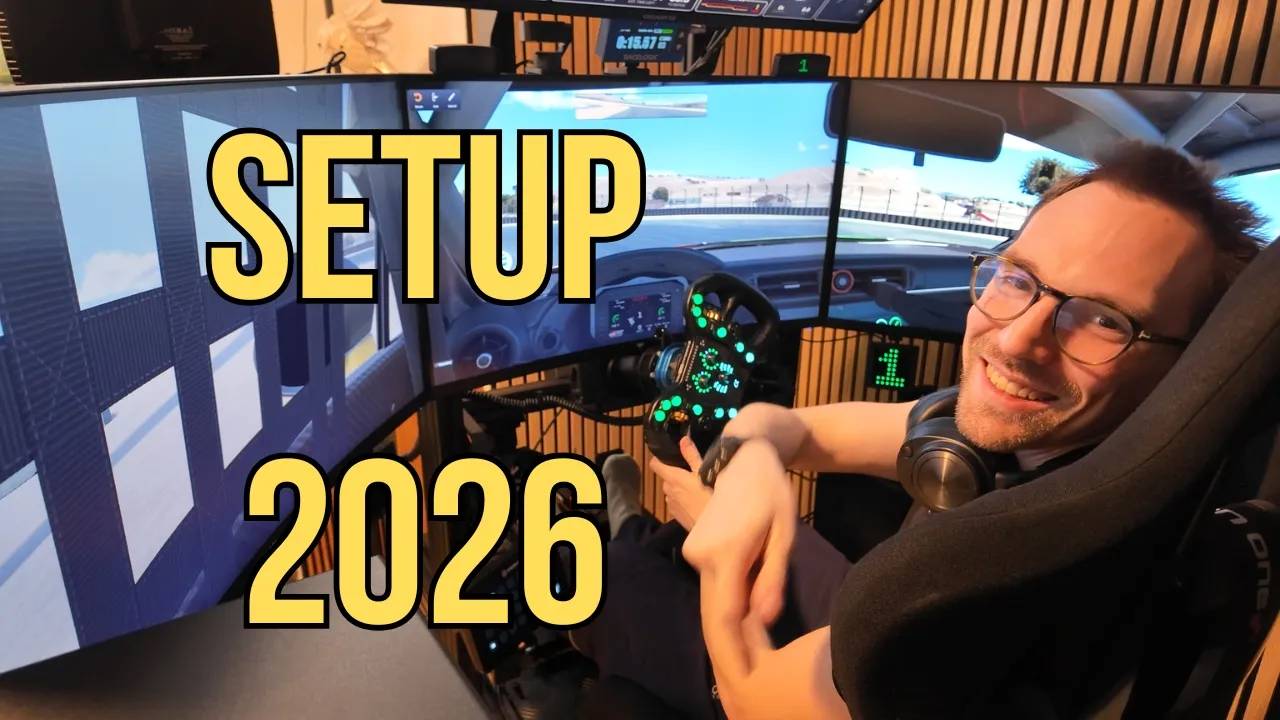 Mon Setup Sim Racing 2026 : Jusqu’où peut-on aller ?