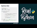 Using Python s sleep to Create a Simple Uptime Bot