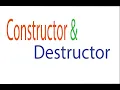 C Tutorials For Beginners Bangla Part-10 C Constructor Destructor - Learn C A to Z