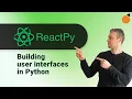 ReactPy - Build User Interfaces in Python