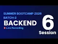 Backend Session 6