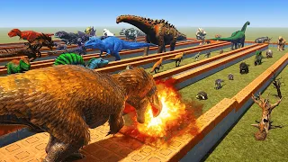 DodoRex vs the Entire ARK Ecosystem ARK experiment Halloween Special