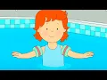 How to Swim Caillou Cartoon