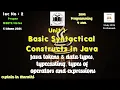 Java token data type Type casting Operators expression Java Programming Unit 1 msbte Que