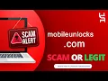 Mobileunlocks Reviews Mobileunlocks com Reviews Scam Alert MOBILEUNLOCKS COM Review