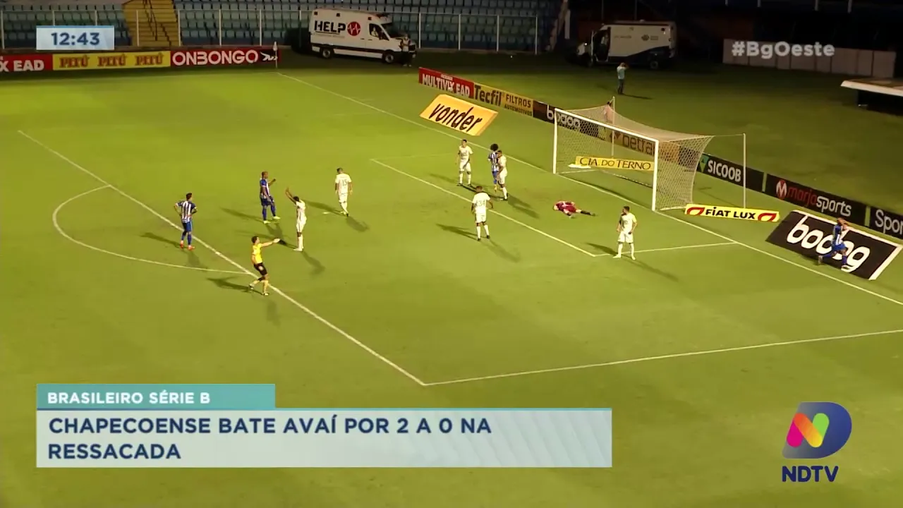 Esporte: Chape vence o Avaí e fica a 3 vitórias de subir para a Série A