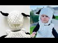 Crochet Baby Sheep Hat
