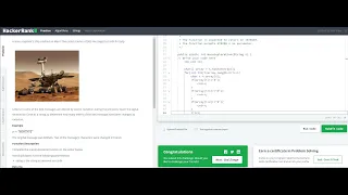 Mars Exploration HackerRank