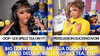 BIG LEX EXPOSES THE BADDIES DOWN PERSUASION DUCKS IVORI TINKAA GETTING J MPED AT REUNION MORE