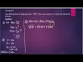 21th MAT183 - Linear Approximation Differential