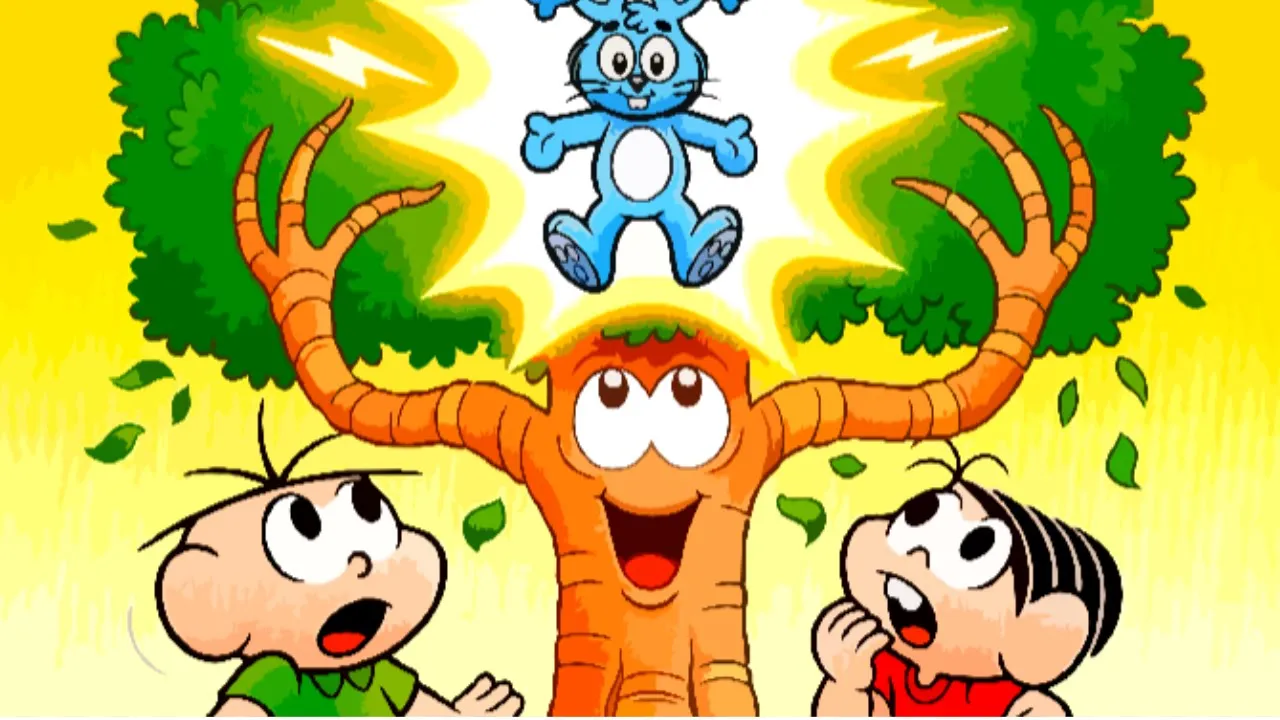 O NOVO AVATAR AZUL É ESCOLHIDO - QUADRINHOS DA TURMA DA MÔNICA