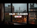 Relaxing Evening Fall Rain In New York City🍂🌧️Calm Rain Ambience For Reading, Sleeping, Etc.