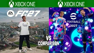 EA FC 27 Vs efootball 2027 Xbox One
