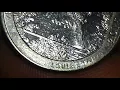2015 D LOUISIANA STATE QUARTER OFF CENTER RIM ERROR REVERSE