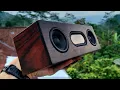 Download Lagu Making a Wooden Bluetooth Speaker Portable Using Simple Tools || DIY Bluetooth Speaker Wooden