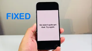Siri Didn T Quite Get That Try Again FIXED  Siri Didn T Quite Get That Try Again FIXED