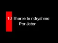 Lagu Thenie per jeten