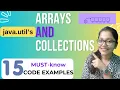 java util Arrays and Collections 15 Coding Questions You Need to Know LIVE Code Demo