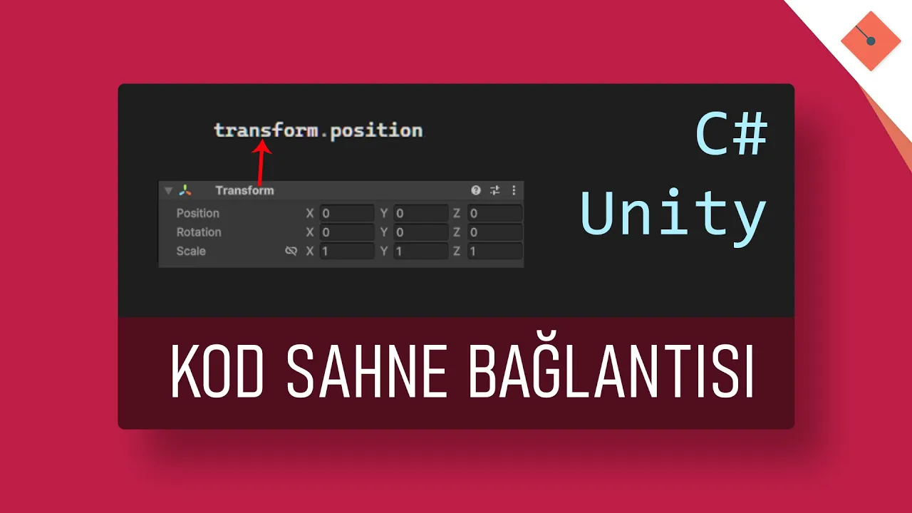 C# - Unity - Kod Sahne Bağlantısı - 2