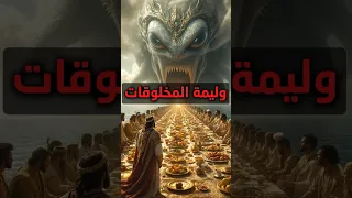 نبي سليمان وكارثة الوليمة التي هزت عرش البحر سمكة عملاقة تبتلع أشهر ا من التحضيرات في ثانية  نبي سليمان وكارثة الوليمة التي هزت عرش البحر سمكة عملاقة تبتلع أشهر ا من التحضيرات في ثانية