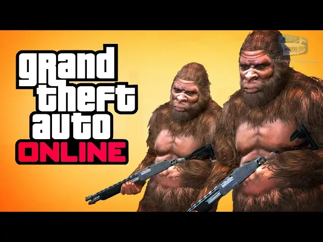 GTA Online - Play as Bigfoot (Secret Peyote Plant)