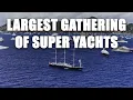 Lagu Largest gathering of Super Yachts in St Barths for New Years!