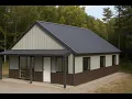 Exclusive Tour 30x40 Gable Roof Barndominium Kit Front Porch Edition