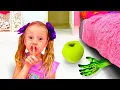 Download Lagu Nastya has a monster living under her bed
