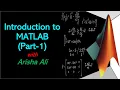 Introduction to Matlab Part-1