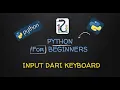 Pemrograman Python 10 Input dari keyboard
