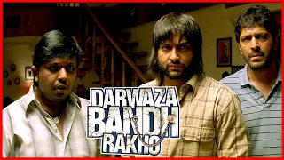 four small time crooks kidnap for quick money darwaza bandh rakho movie scenes j d chakravarthi