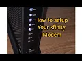 How to setup your xfinity internet Modem your self