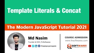 007 Template Literals concat The Modern JavaScript Tutorial