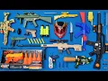Download Lagu NERF Alpha Strike Cobra and Sniper Rifles, Water gun, AK47 gun, HK-gun Mamba Pistol, Soft Bullet gun