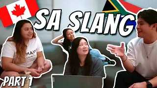 Canadians Learn South African SLANG