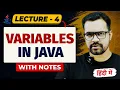 Variables in Java Java Full Course