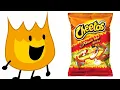Battle for Dream Island BFDI Characters And Their Favorite Snacks Movies and More Firey Leavy