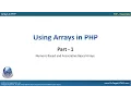 31012 - Arrays in PHP