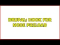 Drupal Hook for node preload