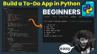 Build a To-Do List App in Python - Step-by-Step for Beginners