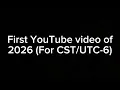 First YouTube of 2026 -6