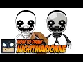 How to Draw FNAF VR Nightmarionne