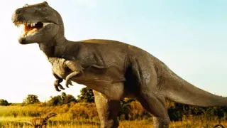 ديناصور داخل المدن Dinosaur صوت مرعب 