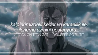 Download attack on titan ost || youseebiggirl/t:t (türkçe çeviri + lyrics) MP3